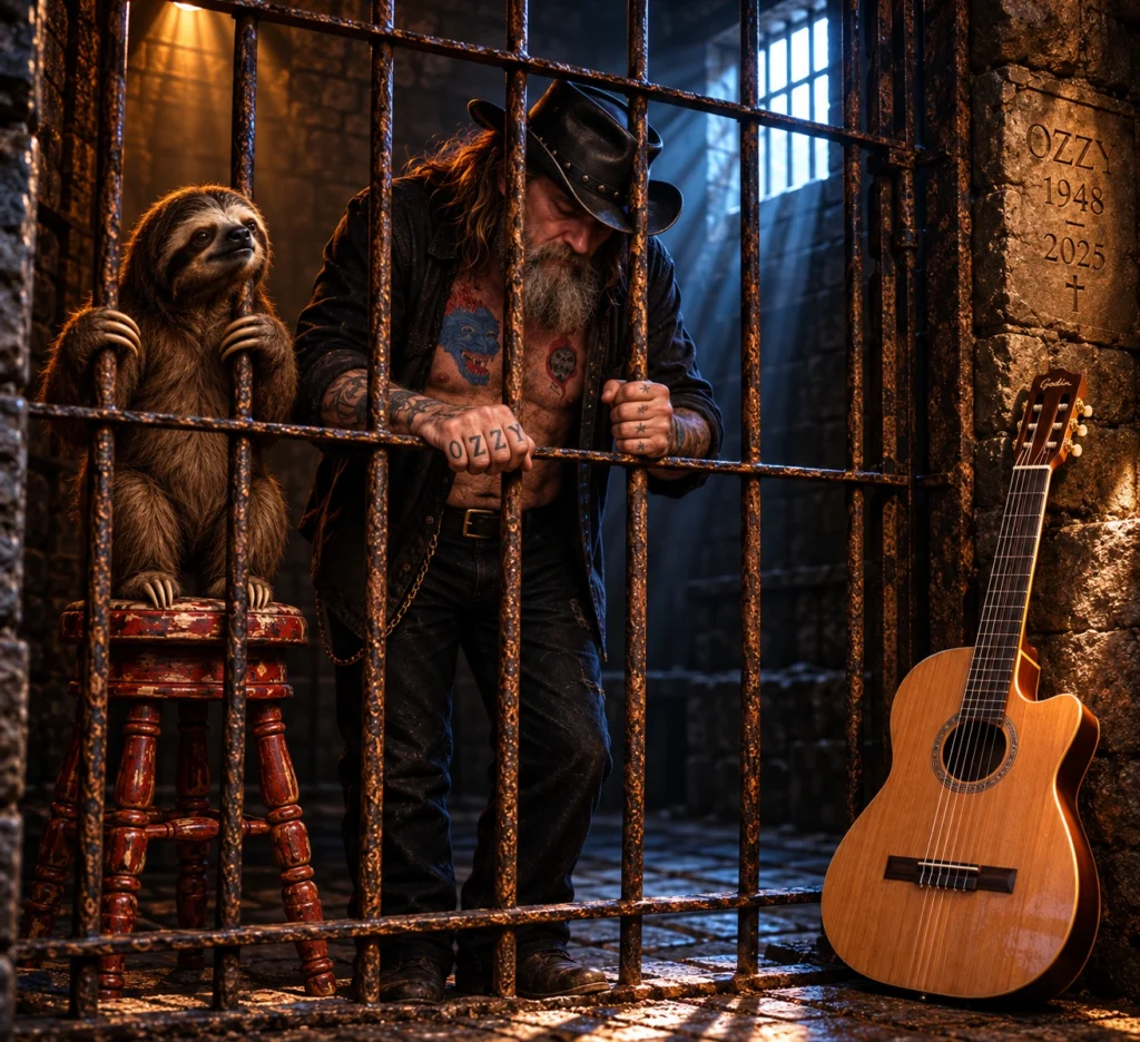 Ozzy and Sloth in the Dungeon
